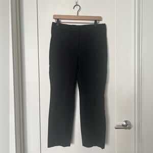 J. Crew Women's Black Straight Leg Pants